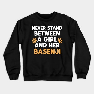 Basenji Girl Crewneck Sweatshirt